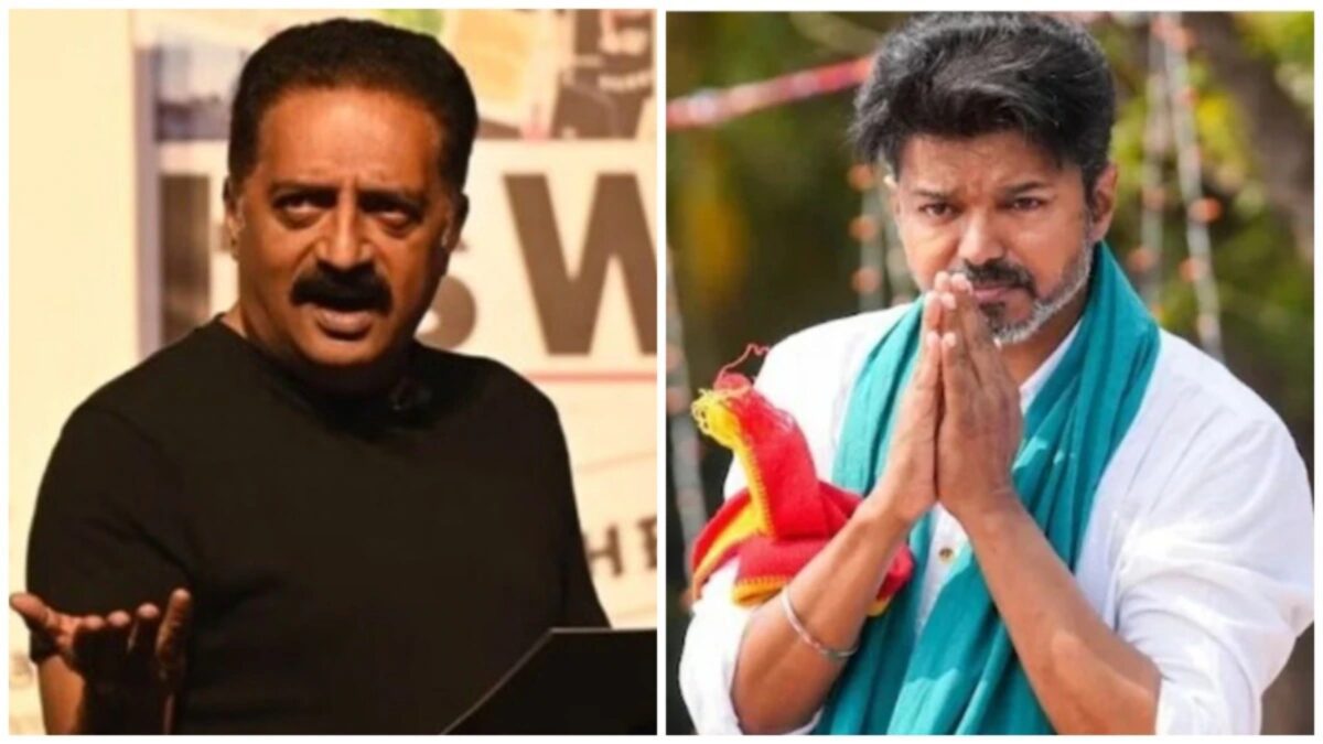 ಸಮಾಜದಲ್ಲಿ ಅಭಿಮಾನಿಗಳ ಪ್ರಾಬಲ್ಯ ಹೆಚ್ಚಾಗಿದೆ: ವಿಜಯ್ ಗೆಲುವಿಗೆ ಪ್ರಕಾಶ್ ರೈ ಪ್ರತಿಕ್ರಿಯೆ