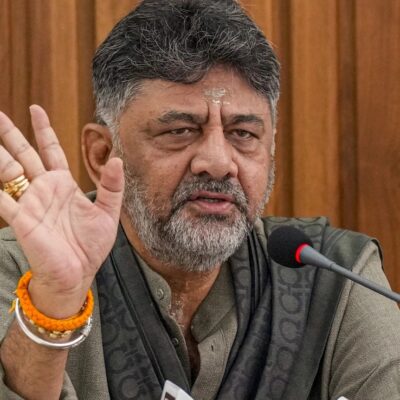 ಡಿಕೆ ಶಿವಕುಮಾರ್‌ ನೇತೃತ್ವದ ನೂತನ ಸರ್ಕಾರಕ್ಕೆ ಇಂದು ಪ್ರಮಾಣ ವಚನ: ಉಪಮುಖ್ಯಮಂತ್ರಿ ಸೇರಿ 13 ಸಚಿವರು ಪ್ರಮಾಣ ವಚನ ಸ್ವೀಕಾರ